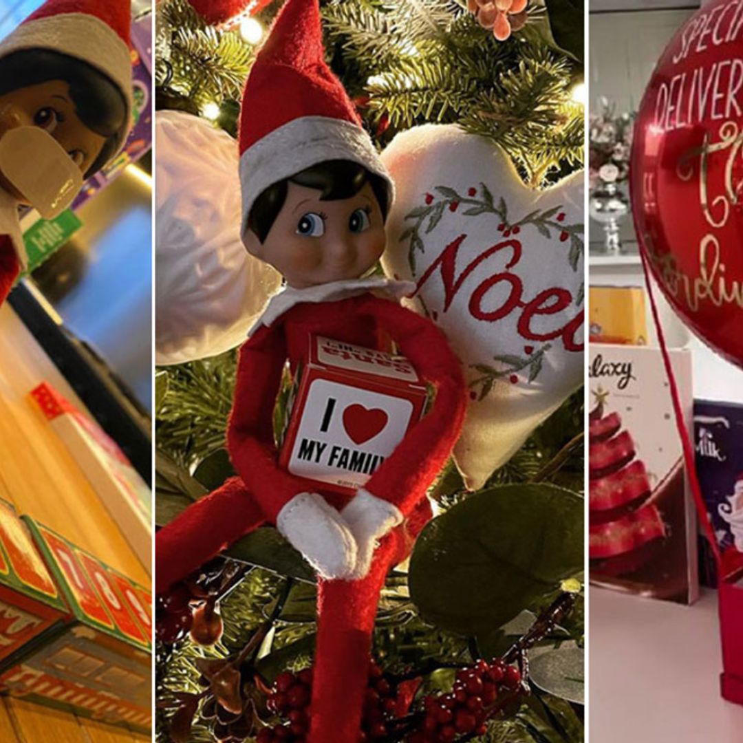 Elf on the Shelf celebrity inspiration: Kim Kardashian, Rochelle Humes, Emma Willis and more