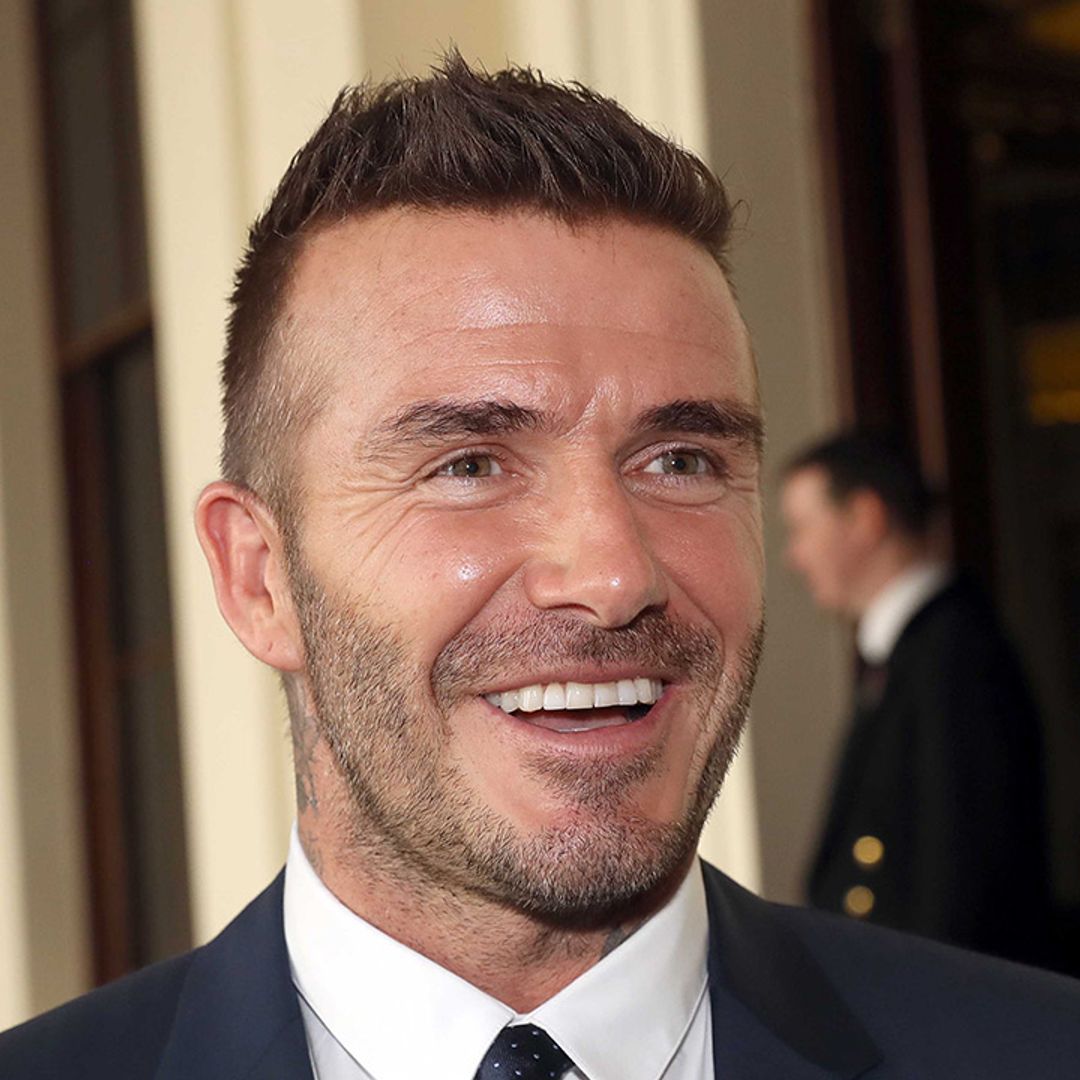 David Beckham's Halloween doorway is straight out of a fairytale