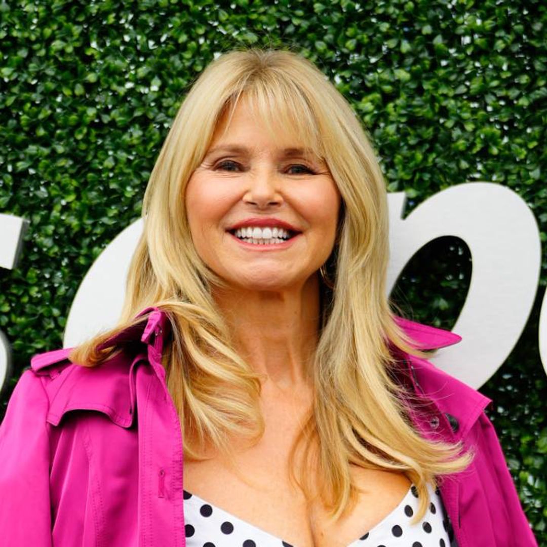 Christie Brinkley debuts gray hair transformation - and her son weighs in