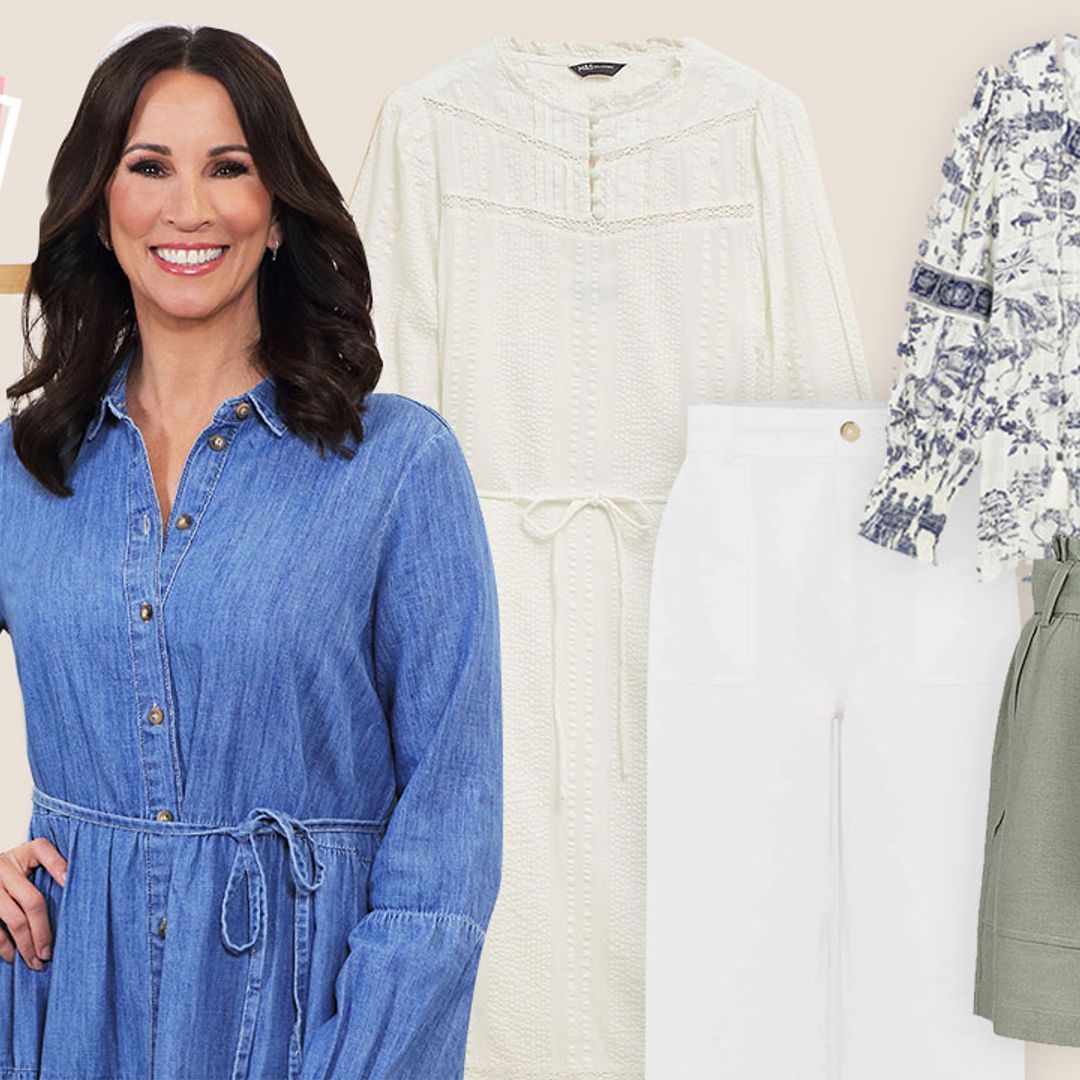 Andrea McLean's figure-flattering M&S dress is a summer must-have