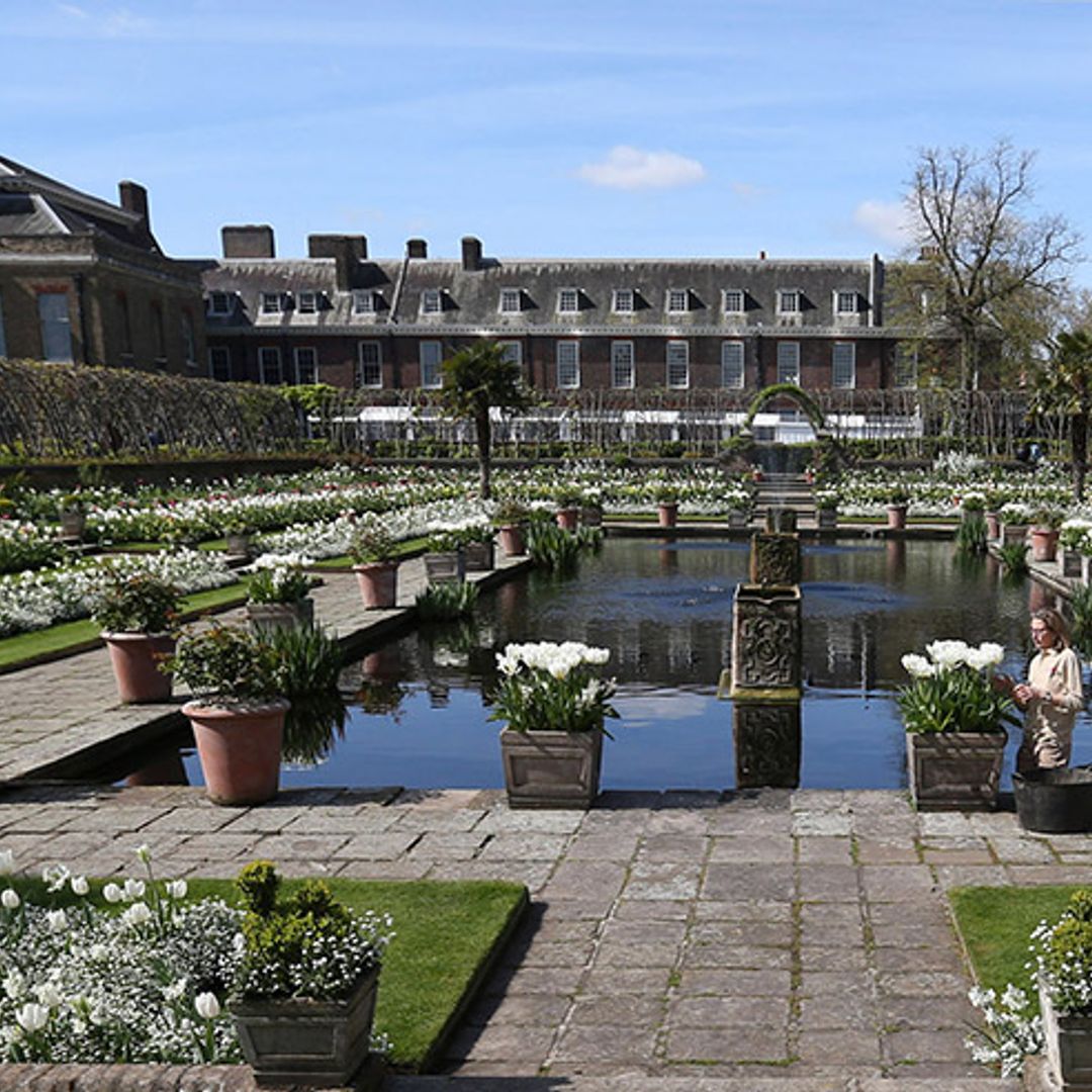 Princess Diana memorial garden opened at Kensington Palace