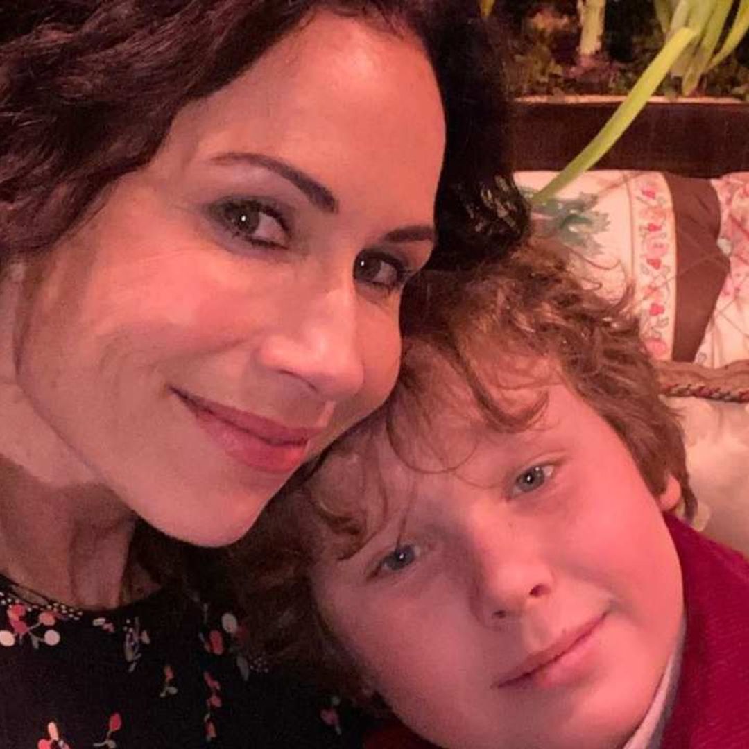 Minnie Driver stuns with gorgeous throwback pregnancy photo – and her baby bump gets fans talking!
