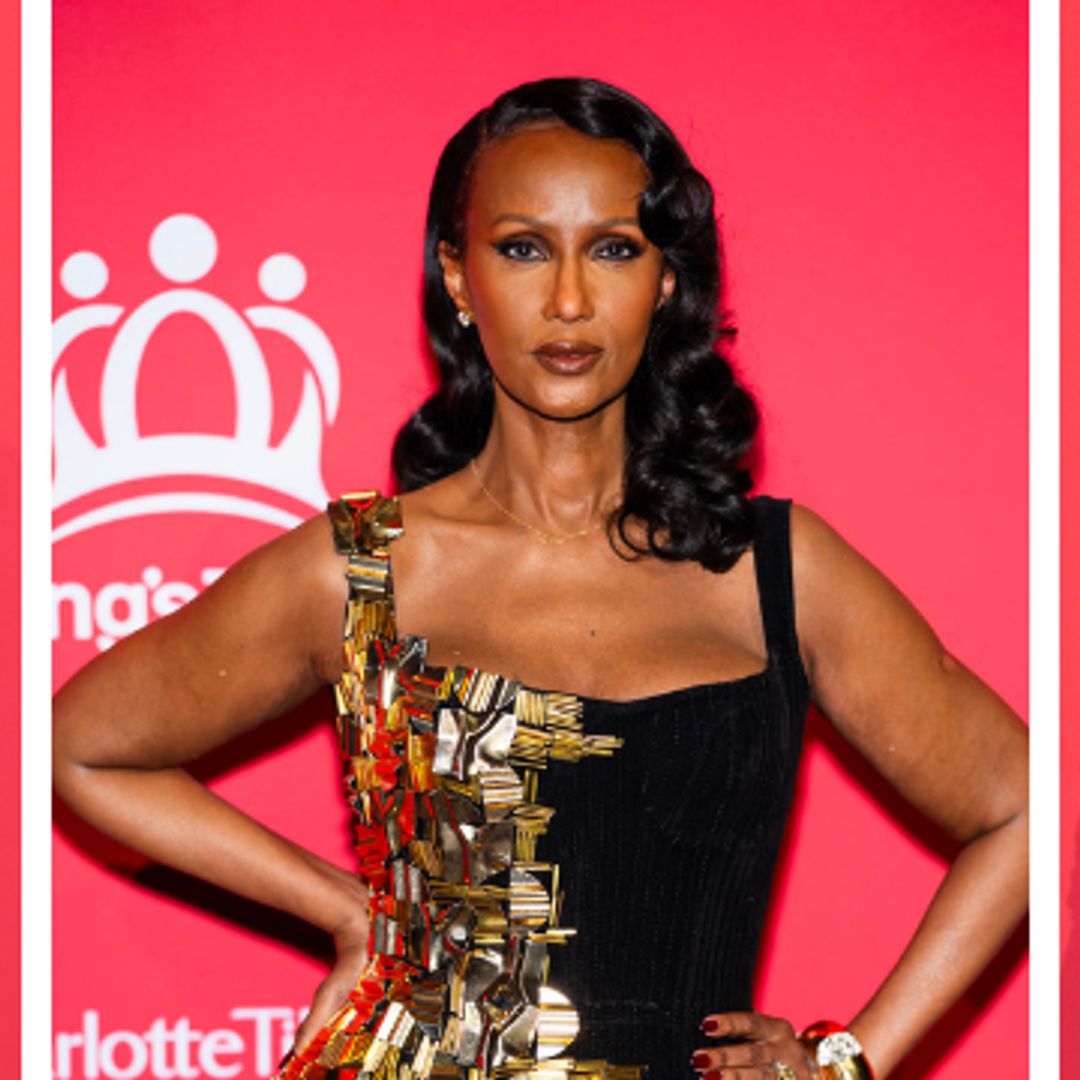 Iman leads the best dressed in rare public outing to support King's Trust Global Gala