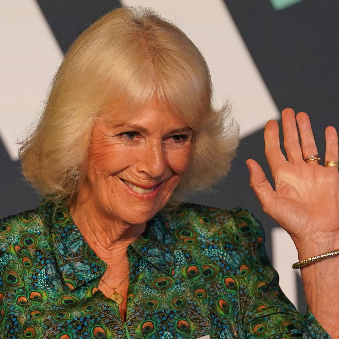 Queen Camilla lauds inspirational female authors during surprise outing