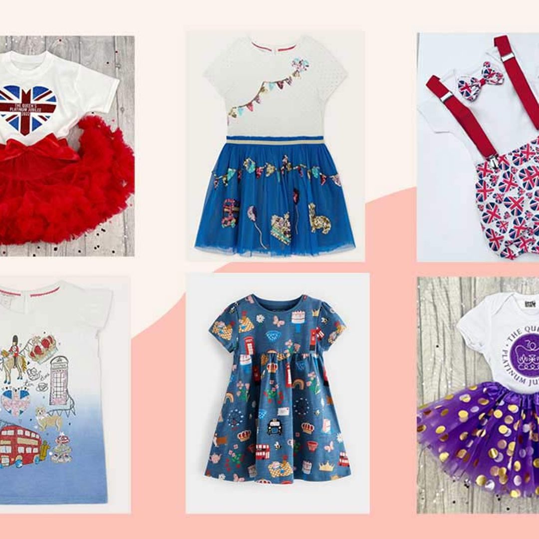 Cute Jubilee kids outfits for the Queen's Jubilee: From M&S to Etsy