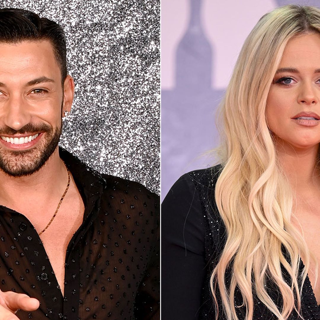 Giovanni Pernice breaks silence after Emily Atack 'kiss' reports