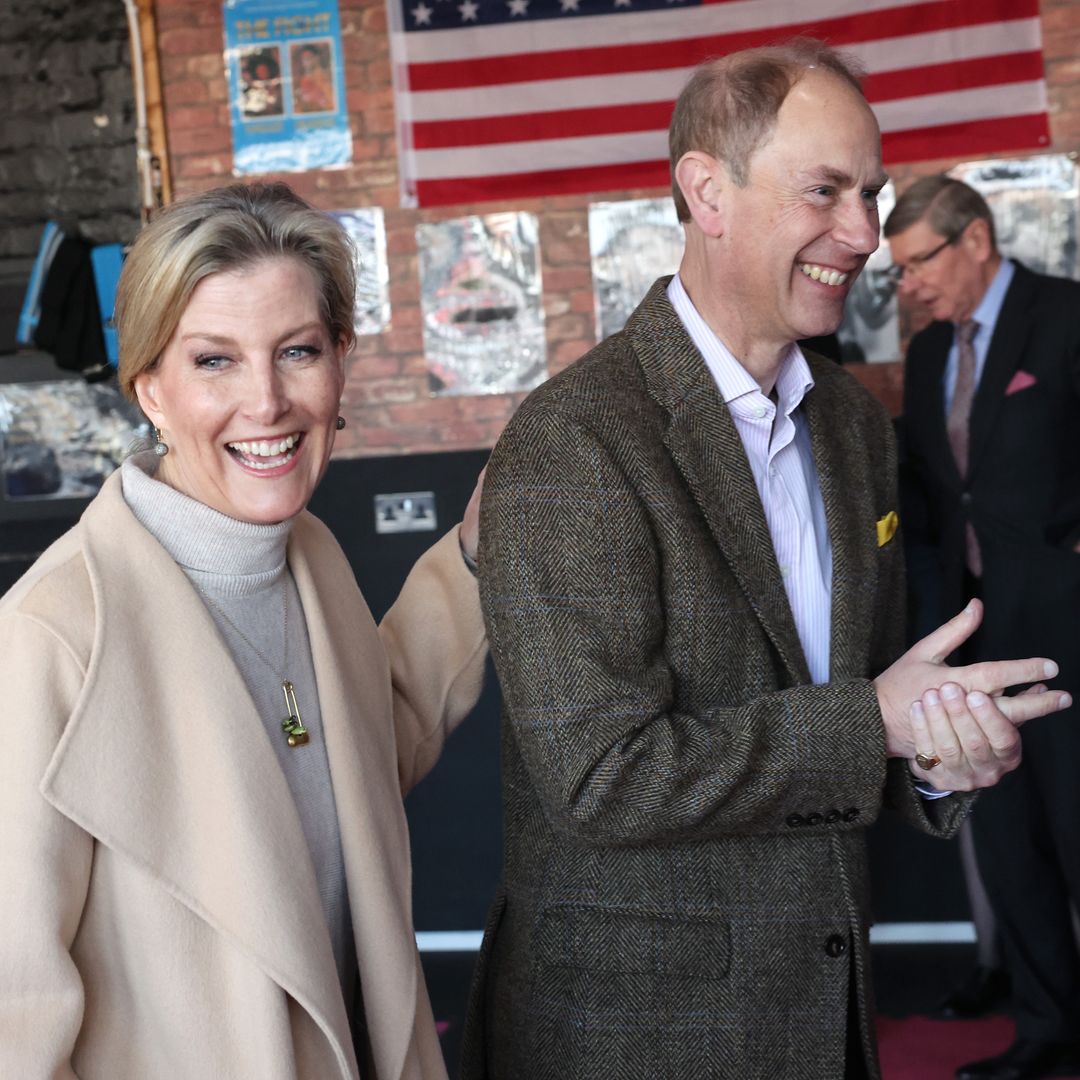 Why Prince Edward made Duchess Sophie giggle during latest joint outing