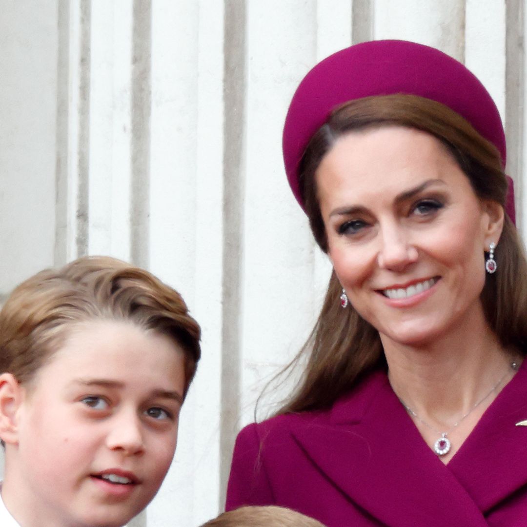 Princess Kate reveals she now shares shoes with son Prince George, 12