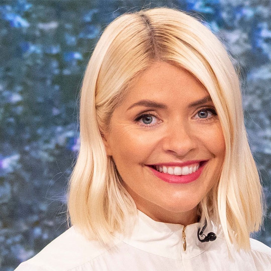 Holly Willoughby is blooming lovely on This Morning in the ultimate floral skirt