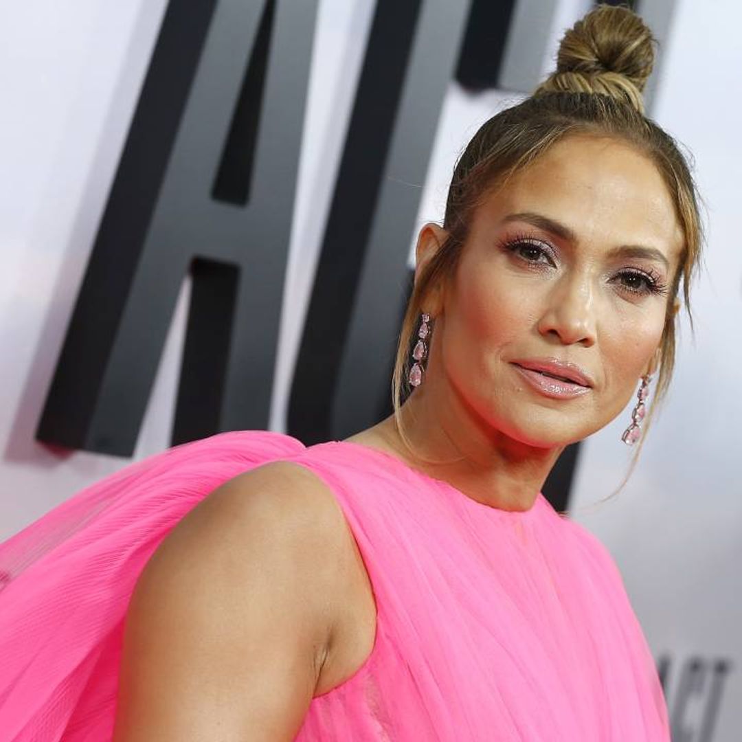 Jennifer Lopez’s dazzling mile-long cape needs to be seen to be believed