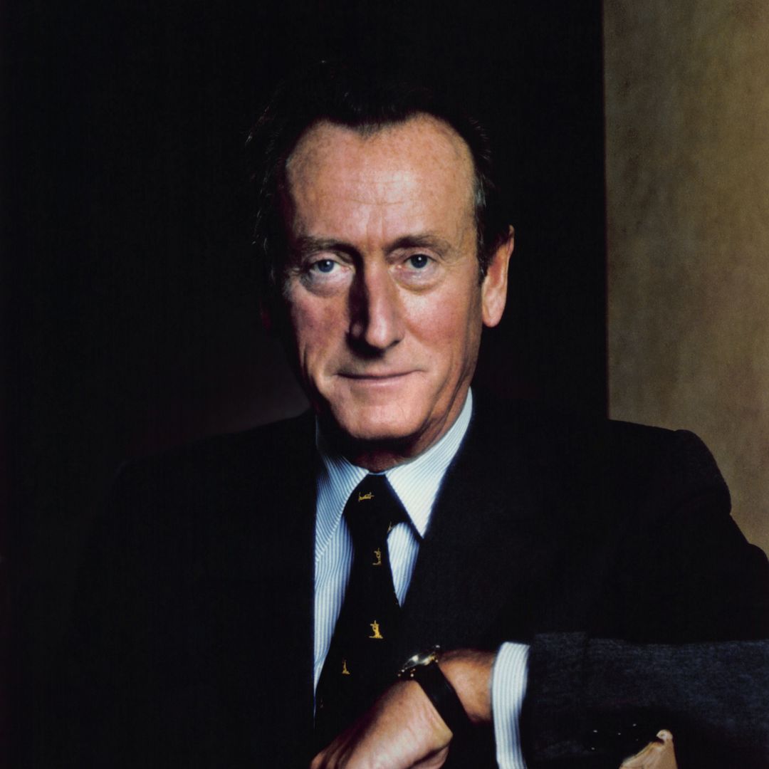 Portrait de Lord Hanson, PDG de la firme Hanson, en août 1989 au Royaume-Uni