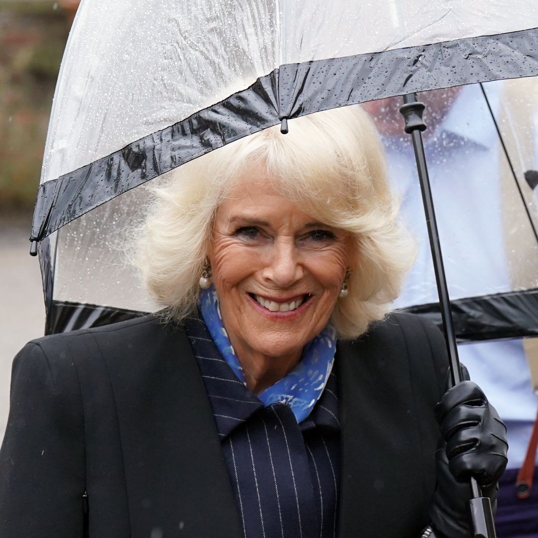 Queen Consort Camilla all smiles as she makes first outing since royal title confirmed