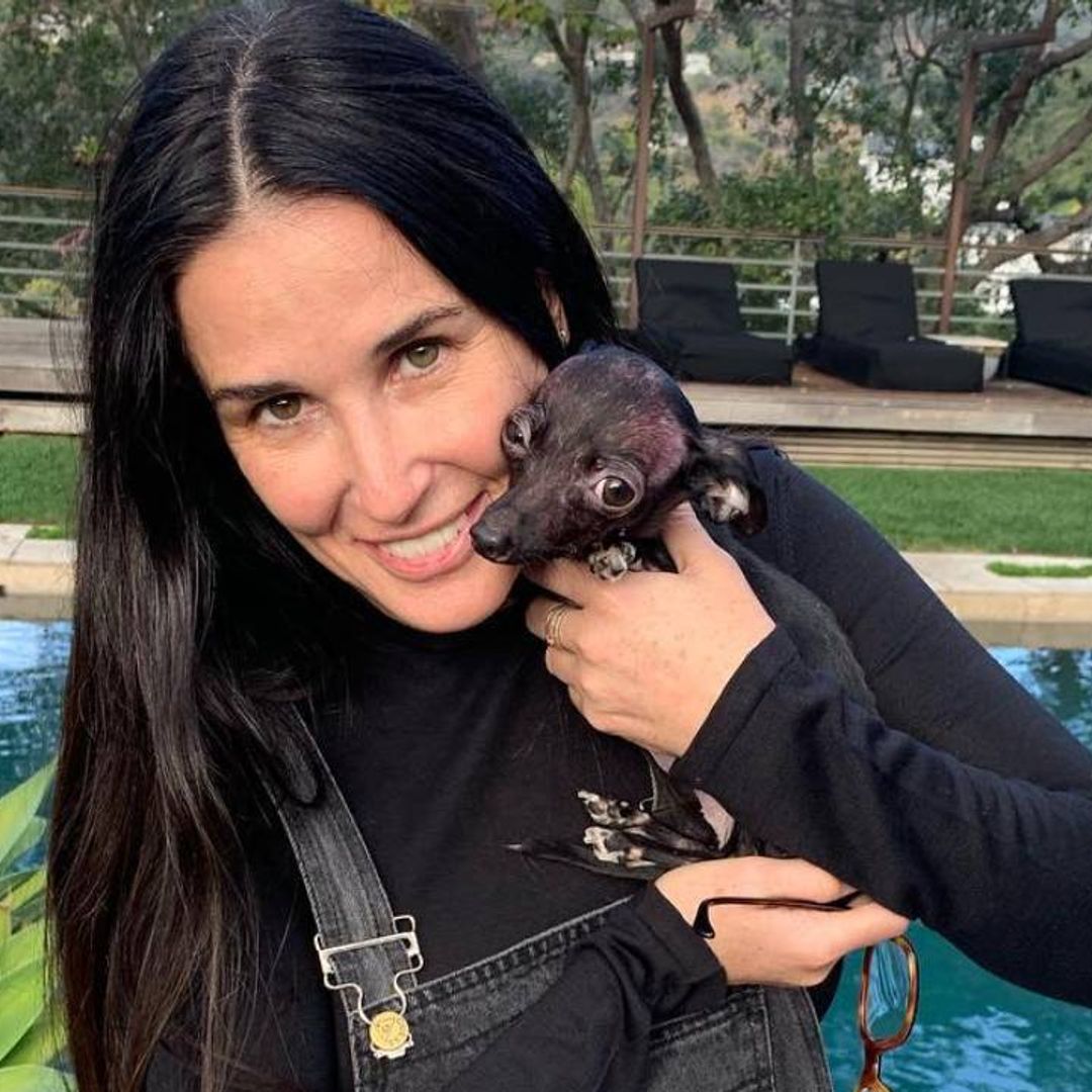 Demi Moore's stunning Beverly Hills mansion is a tropical dream