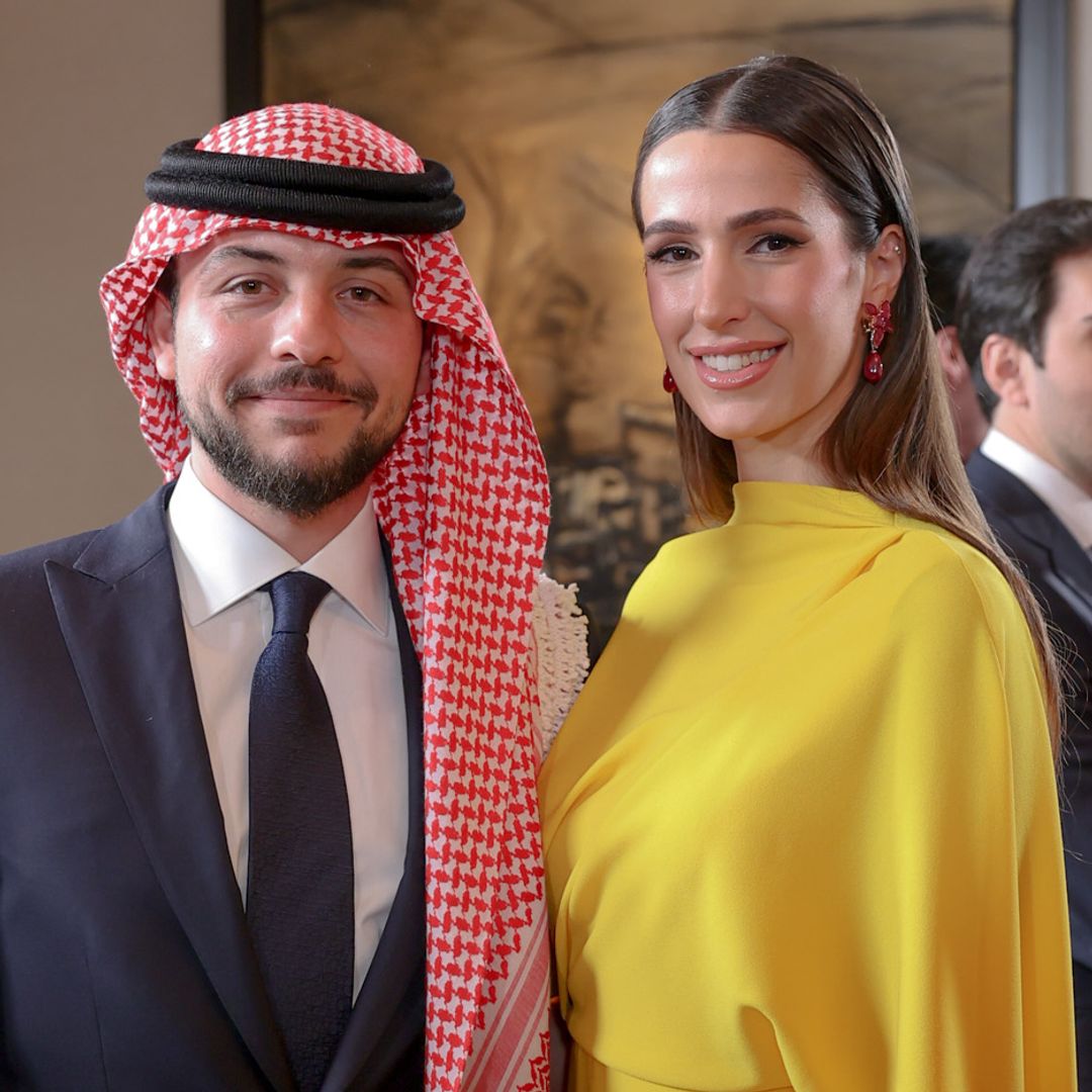 Princess Rajwa and Prince Hussein of Jordan make rare outing since their royal wedding