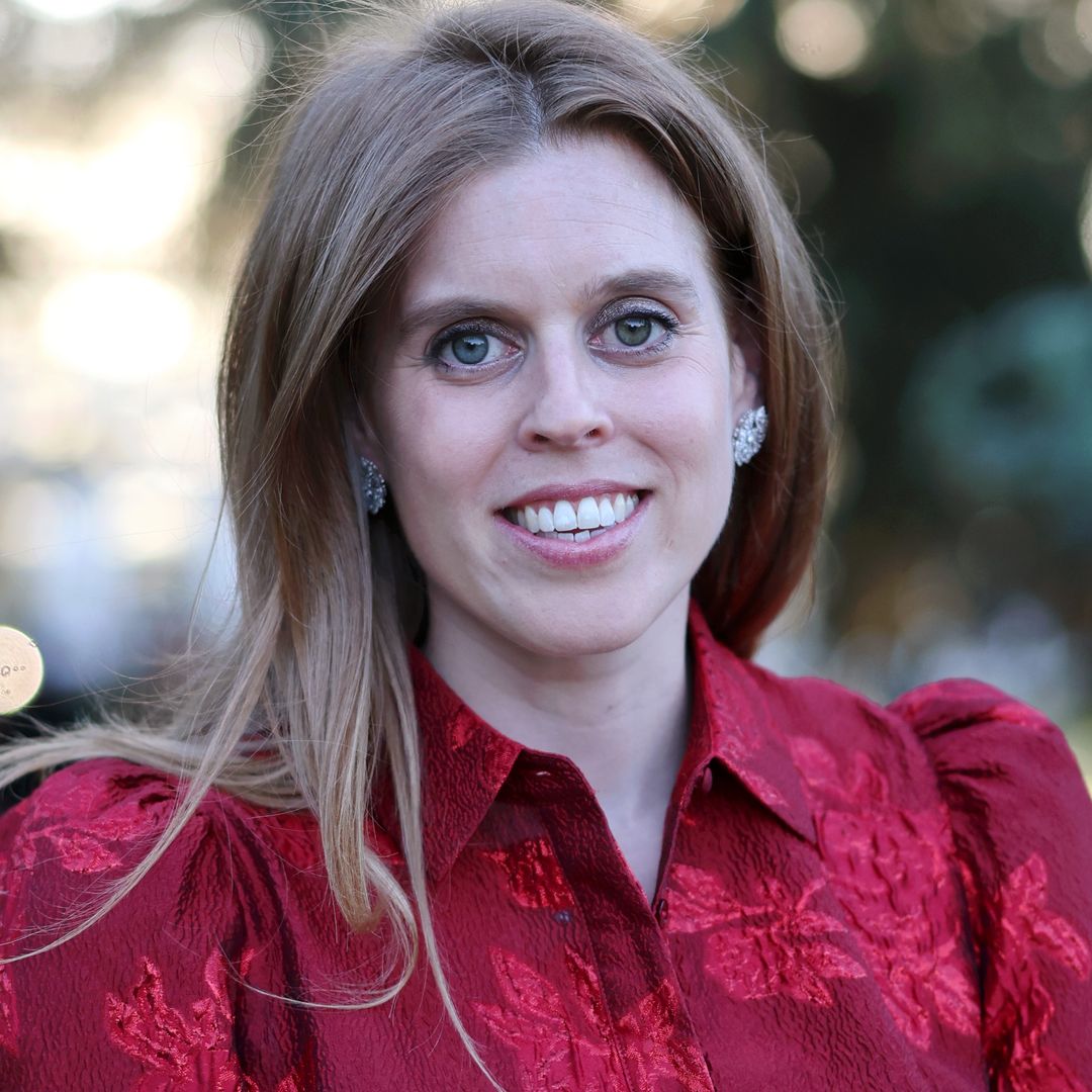 Princess Beatrice shines at the Chelsea Flower show - and her red hair's the longest it's ever been
