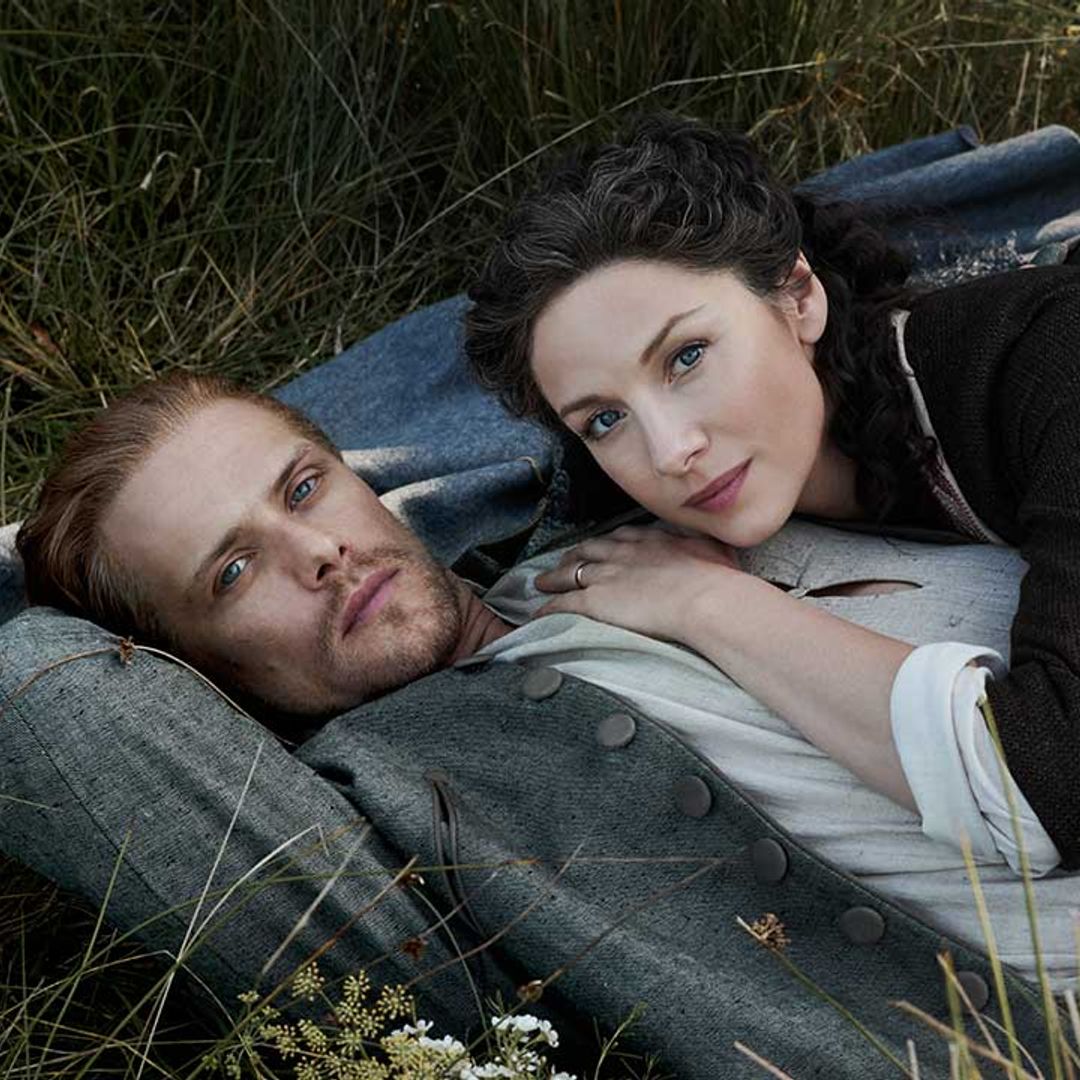 Outlander's Sam Heughan and Caitriona Balfe's spark sizzles off the screen in unearthed clip