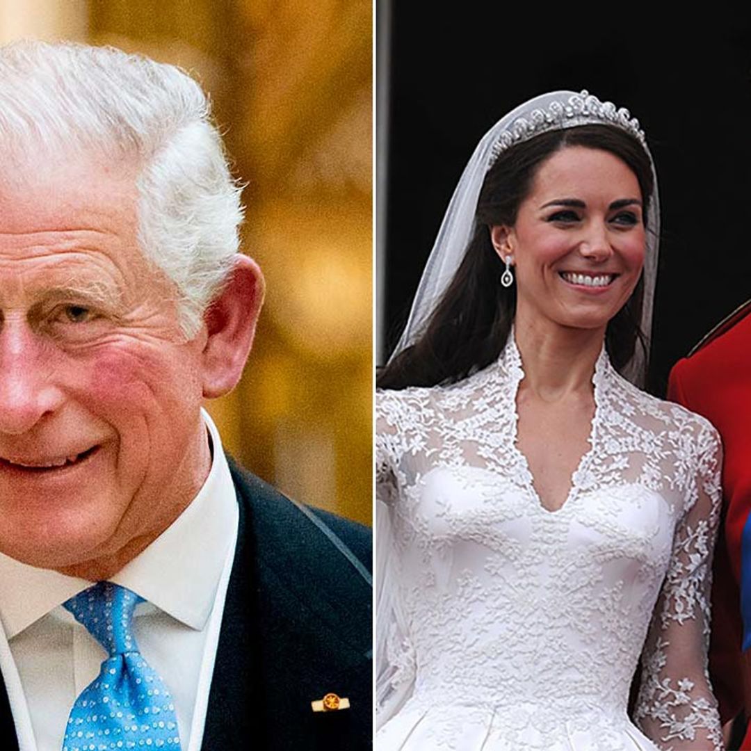 Prince Charles took home Kate Middleton and Prince William's incredible wedding decorations