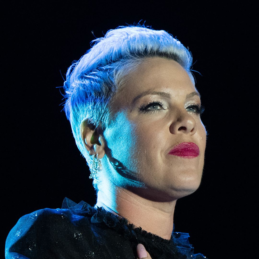 Pink's health update one year on after tour cancellations