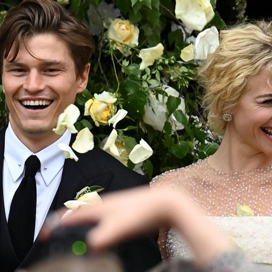 Pixie Lott's embellished bridal dress is more beautiful than we expected – first wedding photos