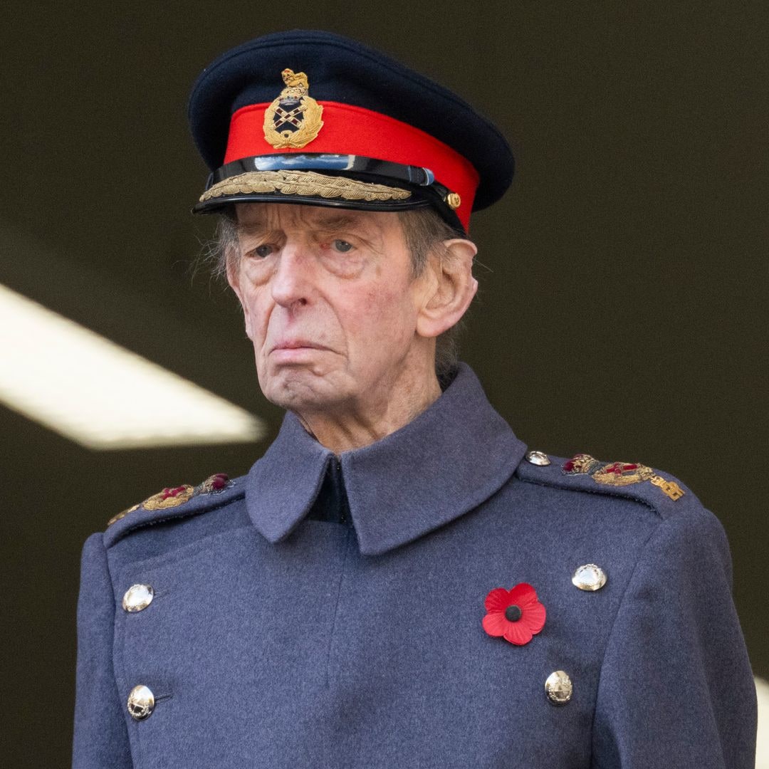 Grieving Duke of Kent makes sombre appearance 9 weeks after wife's death