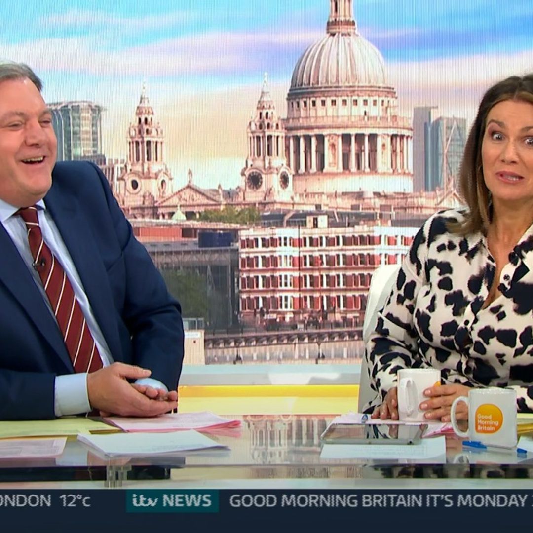 GMB's Susanna Reid stunned after Ed Balls calls her 'slow' in awkward moment