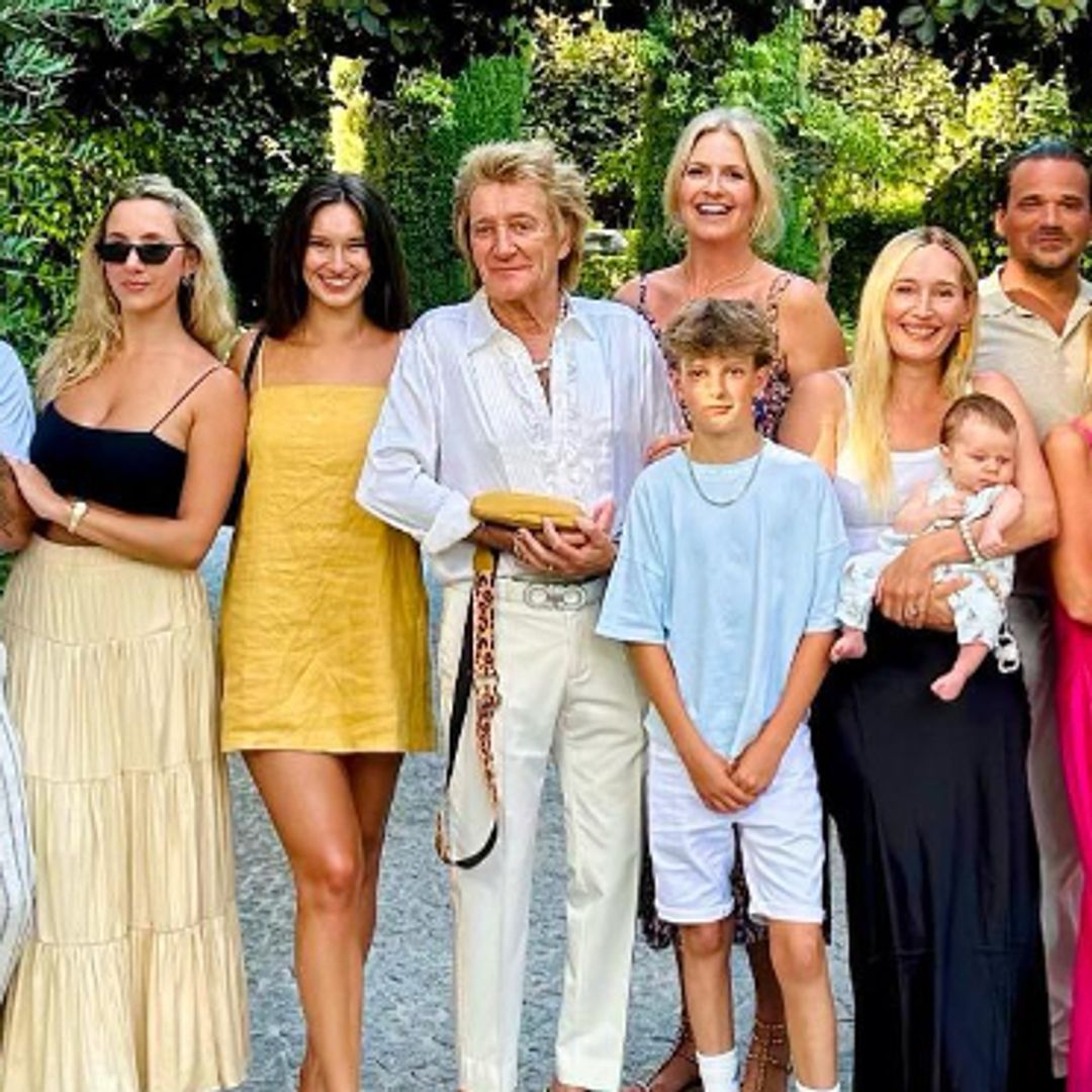 Inside Rod Stewart's family tree – his eight children revealed