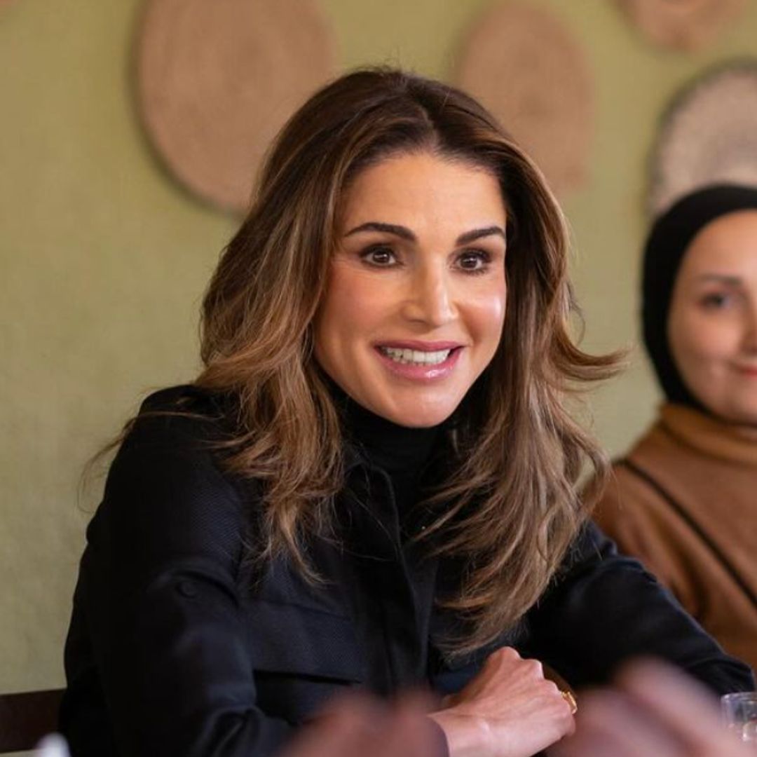 Queen Rania is bewitching in the most unique shoes we've seen a royal wear