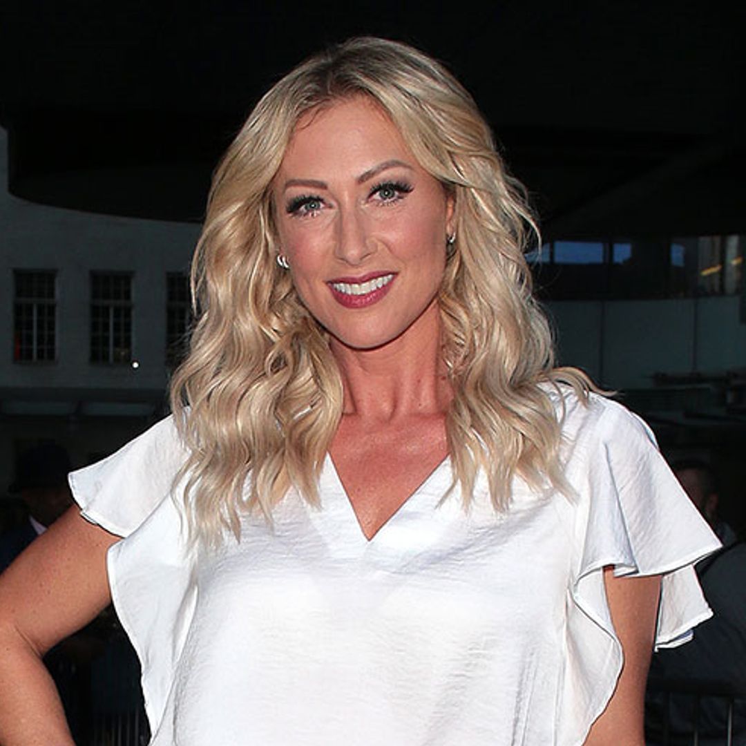 Faye Tozer and son Benjamin are inspired by her famous Strictly dance – see photo