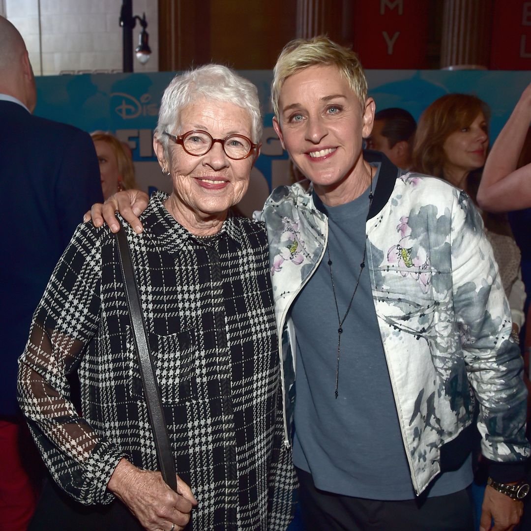 Betty DeGeneres (L) and actress Ellen DeGeneres attend The World Premiere of Disney-PixarÂs FINDING DORY on Wednesday, June 8, 2016 in Hollywood, California.