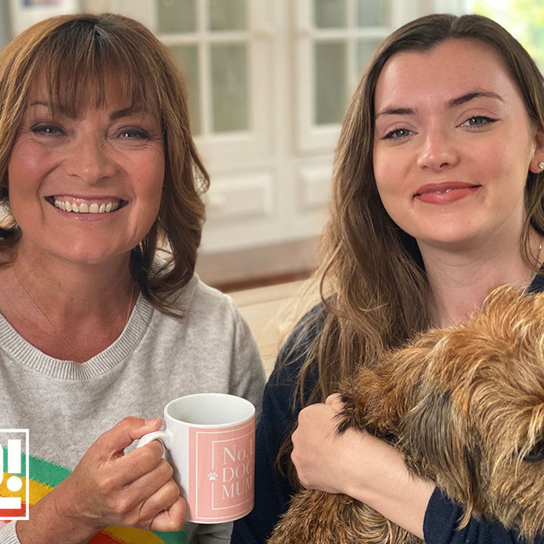 Lorraine Kelly and daughter Rosie reveal how they're coping at home after being separated for so long