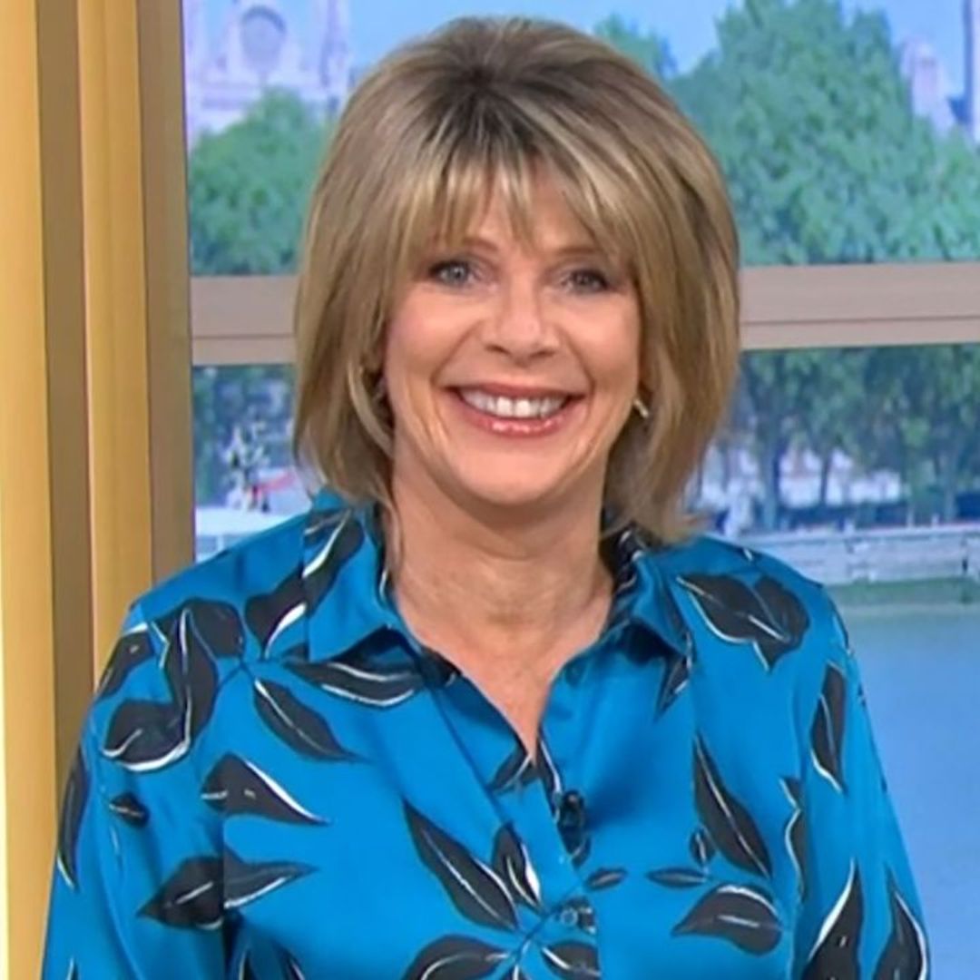 Ruth Langsford's silky Marks and Spencer blouse is SO flattering