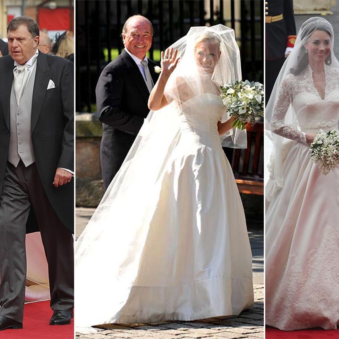 11 heart-melting wedding photos of royal father of the brides