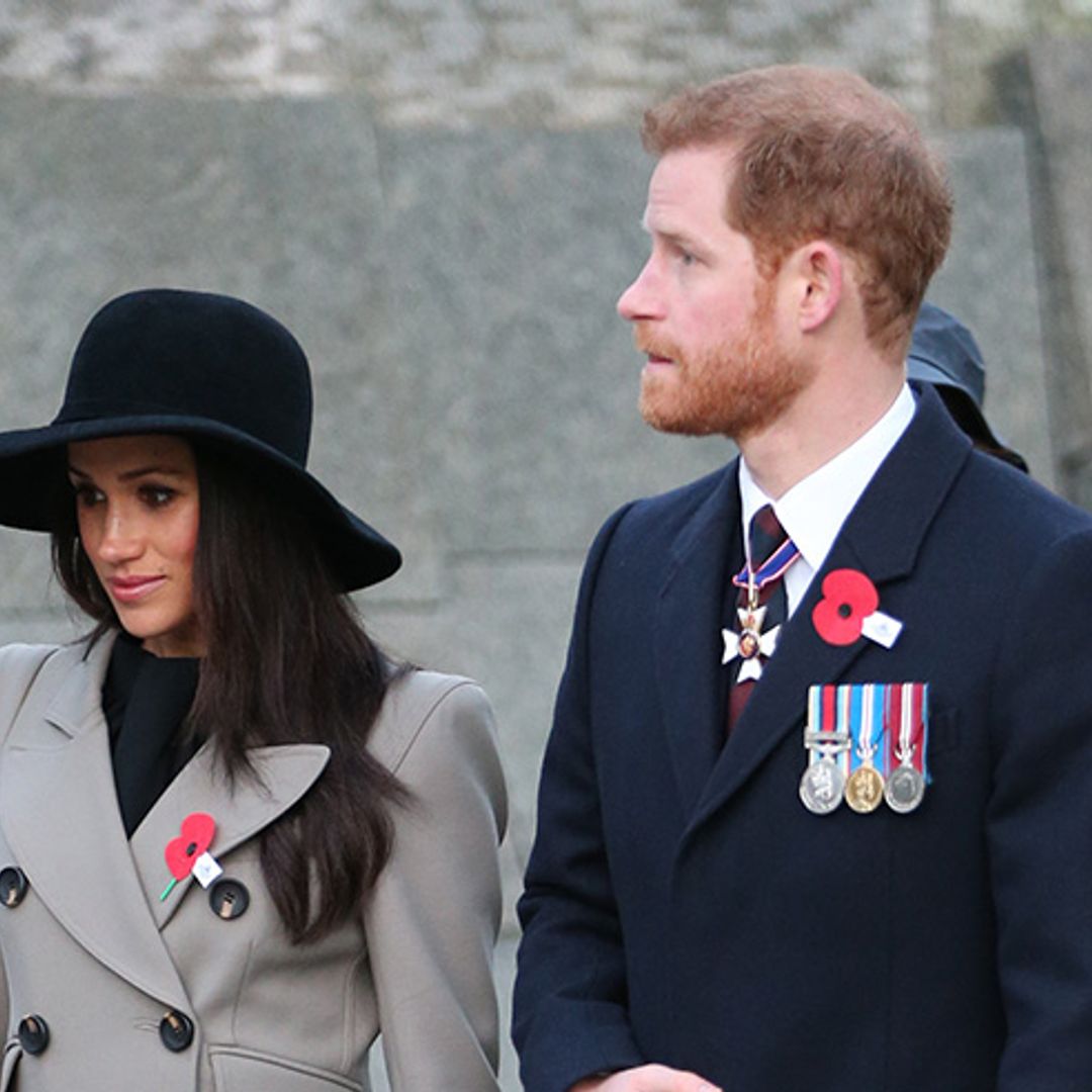 Meghan Markle stuns as she joins Prince Harry at early morning engagement