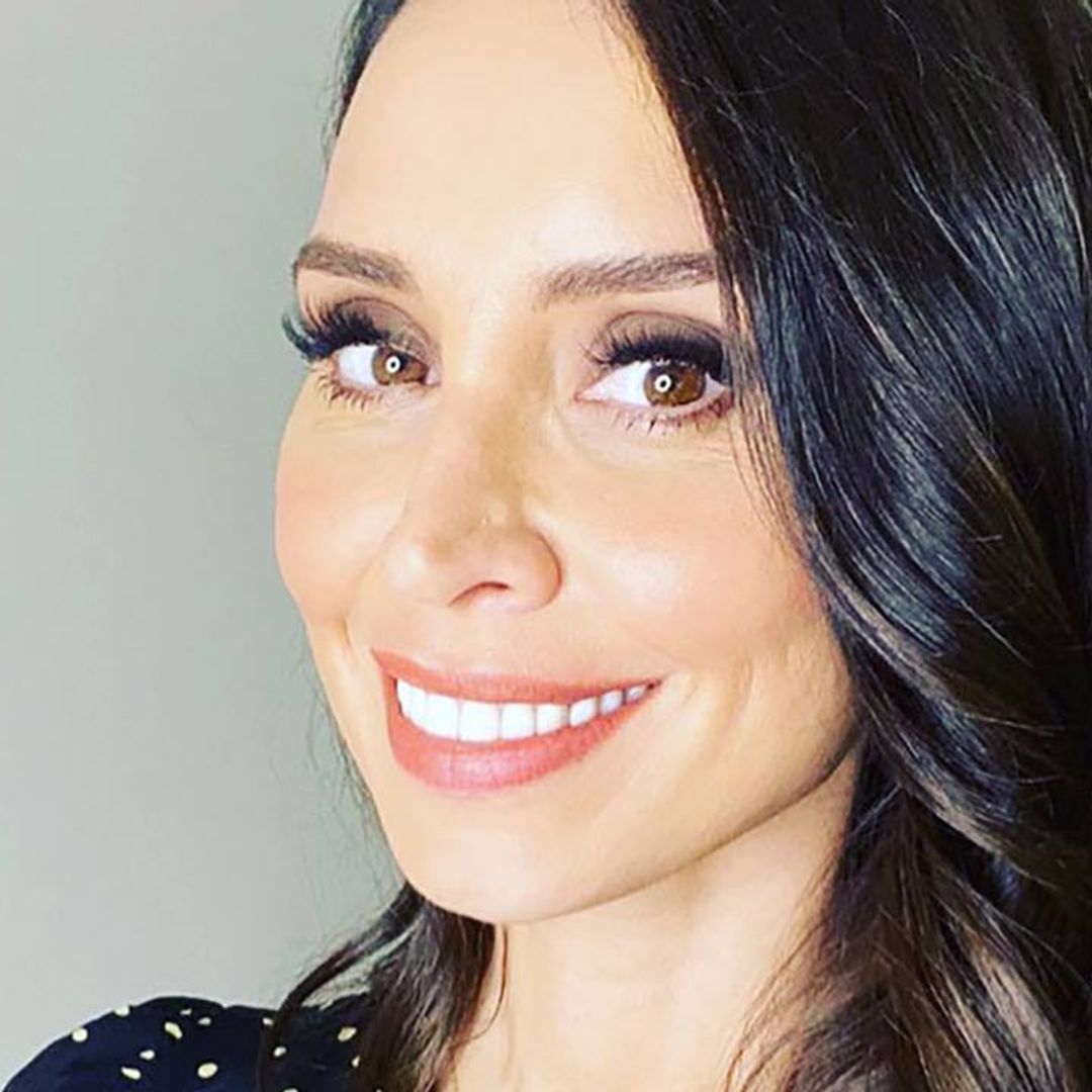 Pregnant Christine Lampard stuns in skinny jeans for sweet picture