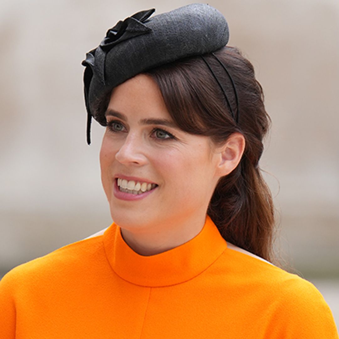 Pregnant Princess Eugenie rocks thigh-high boots and bump-skimming dress