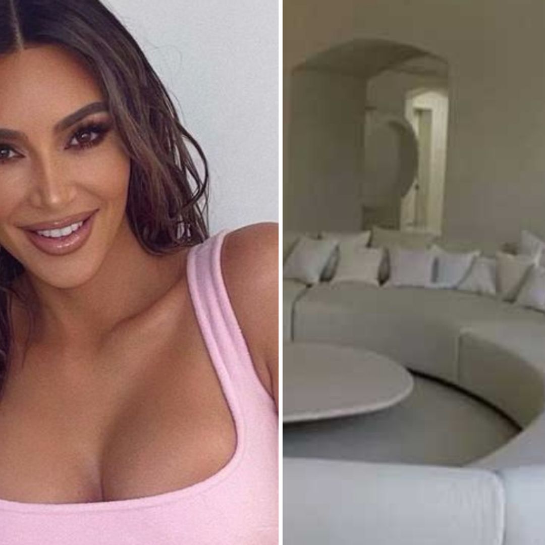 Kim Kardashian's living room looks more like a spa – see inside
