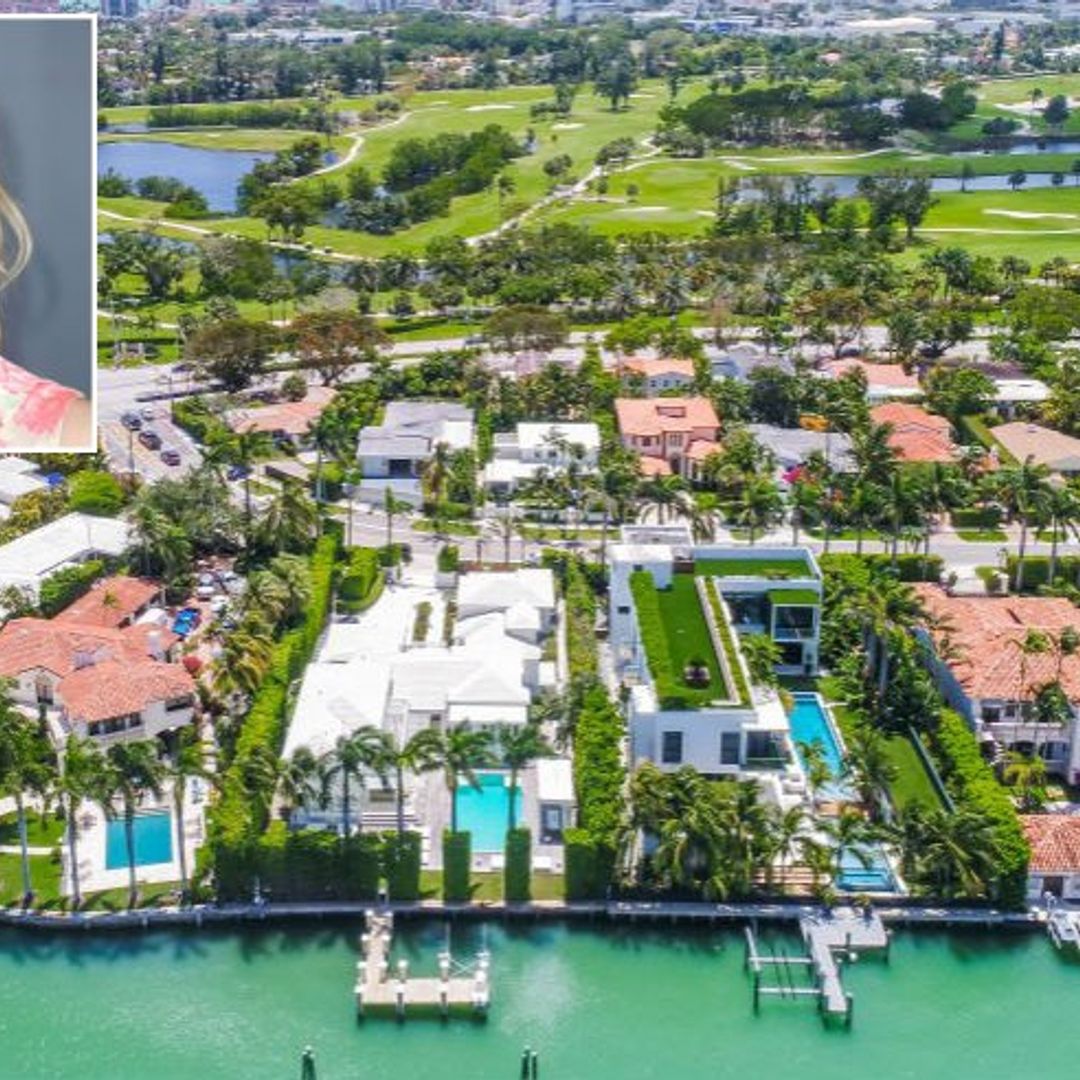 Shakira's stunning Miami Beach home is on the market for £8.7million