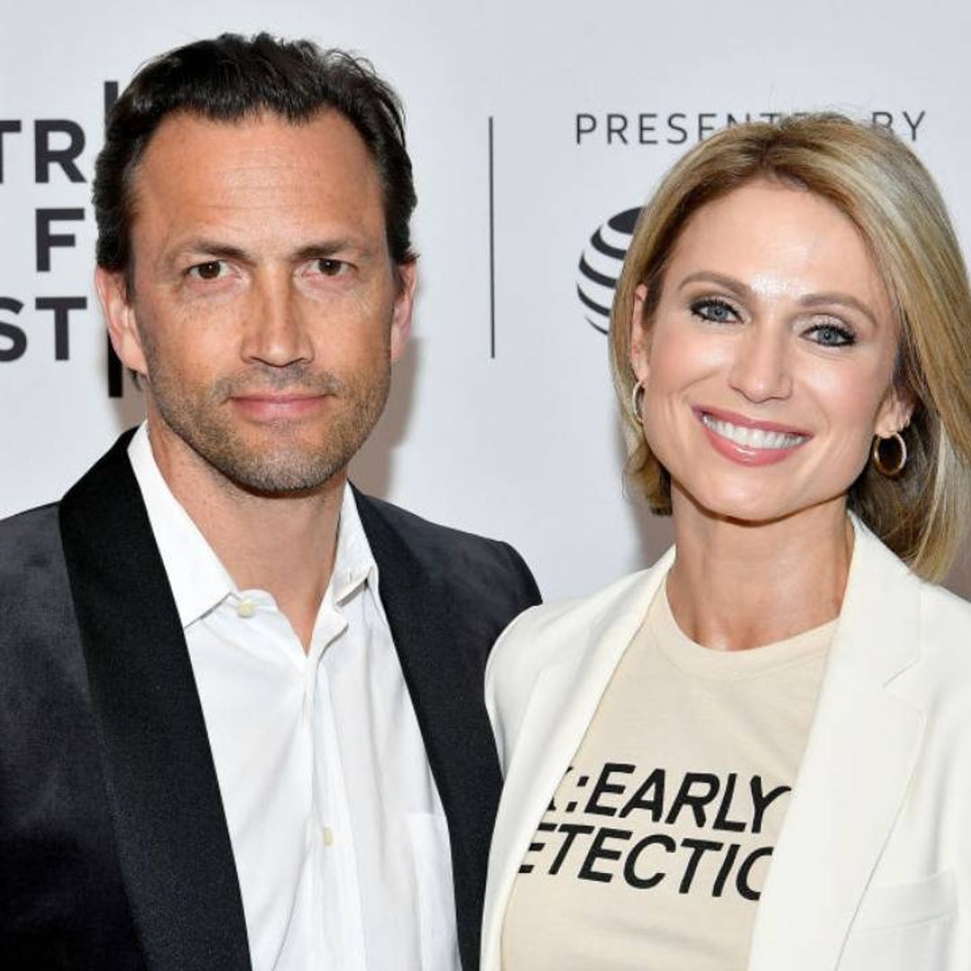 Amy Robach's husband Andrew Shue makes bold fashion statement which divides fans