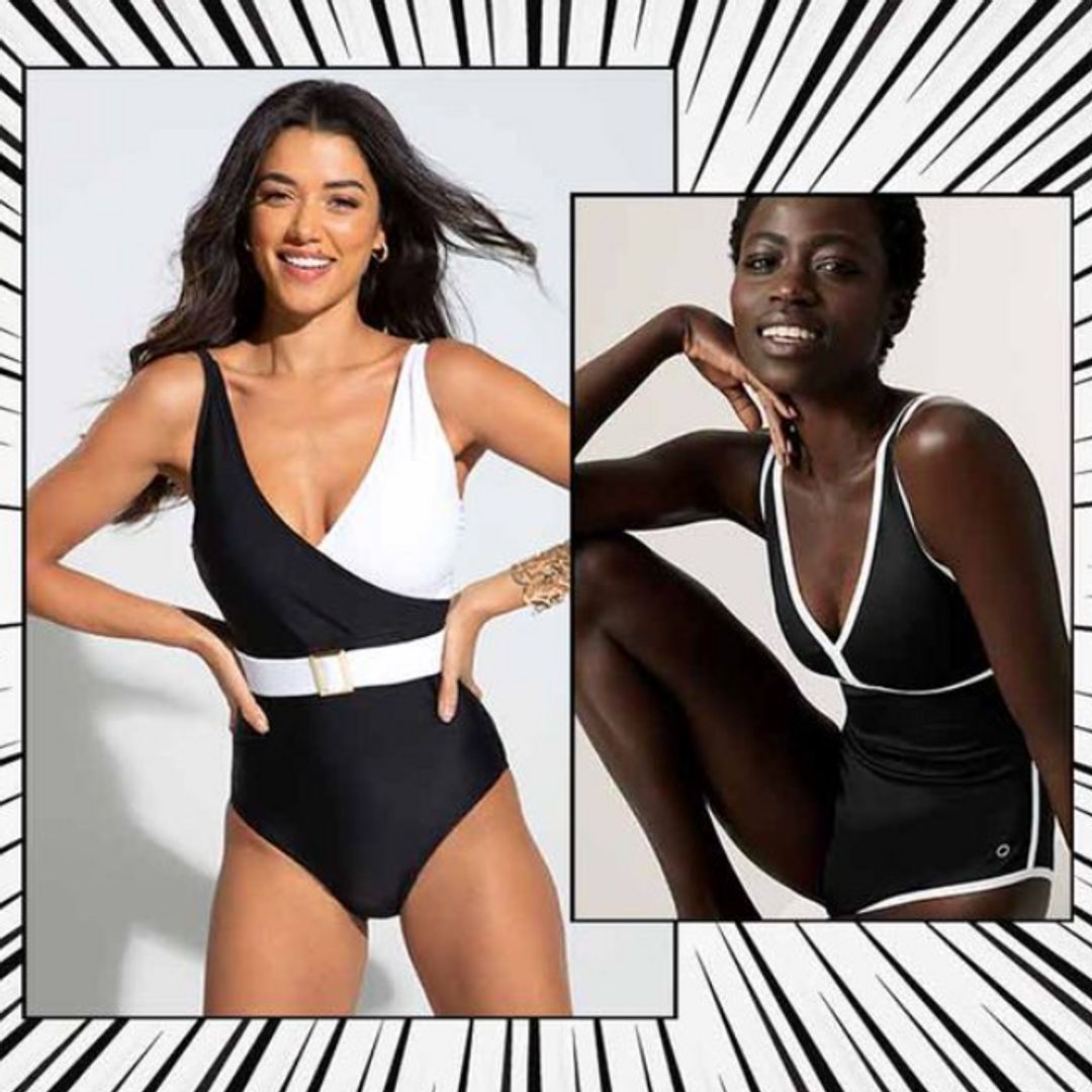10 best black & white swimsuits to give you Chanel vibes by the pool