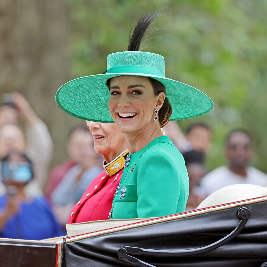 Why Princess Kate didn't curtsy to King Charles and Queen Camilla at Trooping the Colour