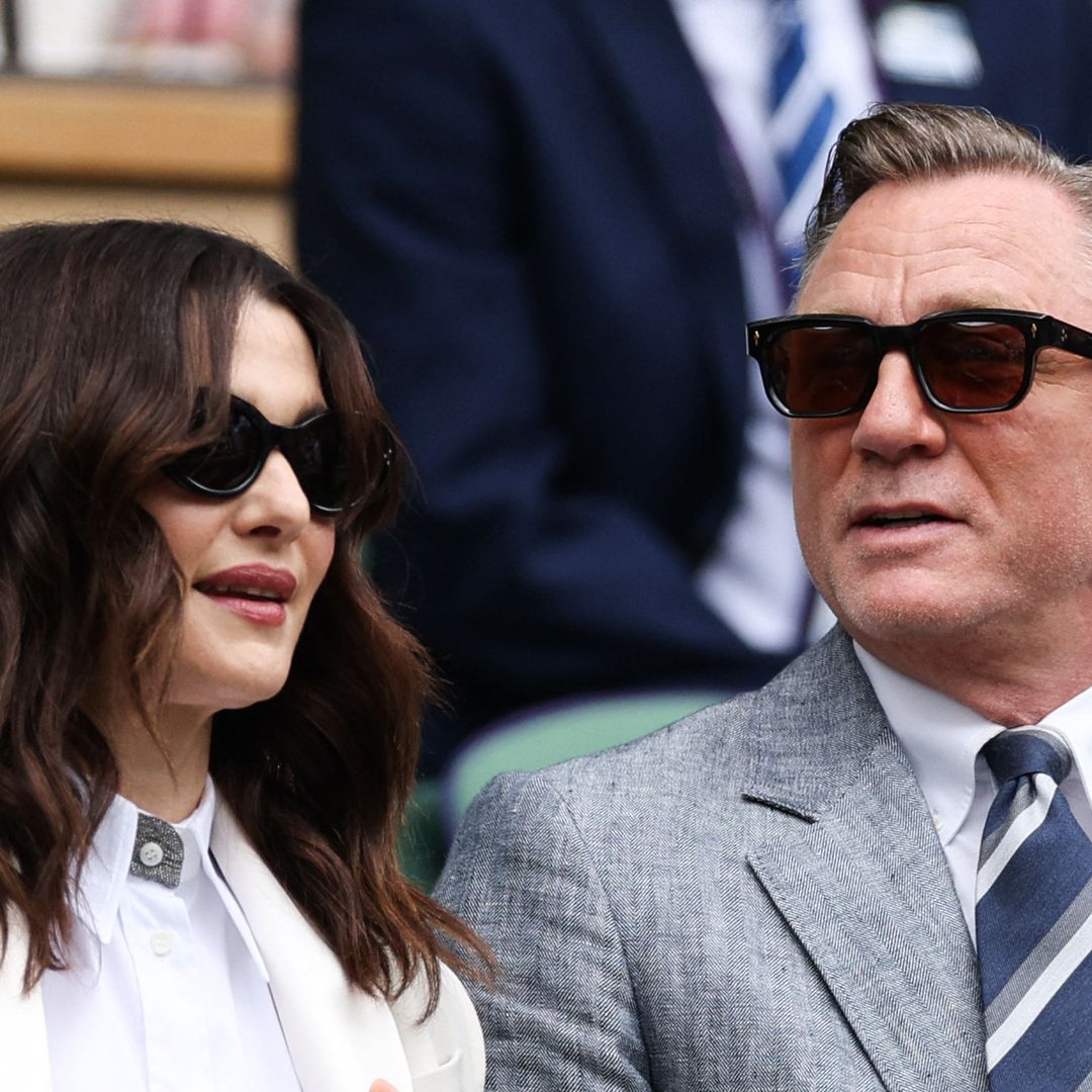 Daniel Craig and Rachel Weisz make rare appearance together in royal box at Wimbledon