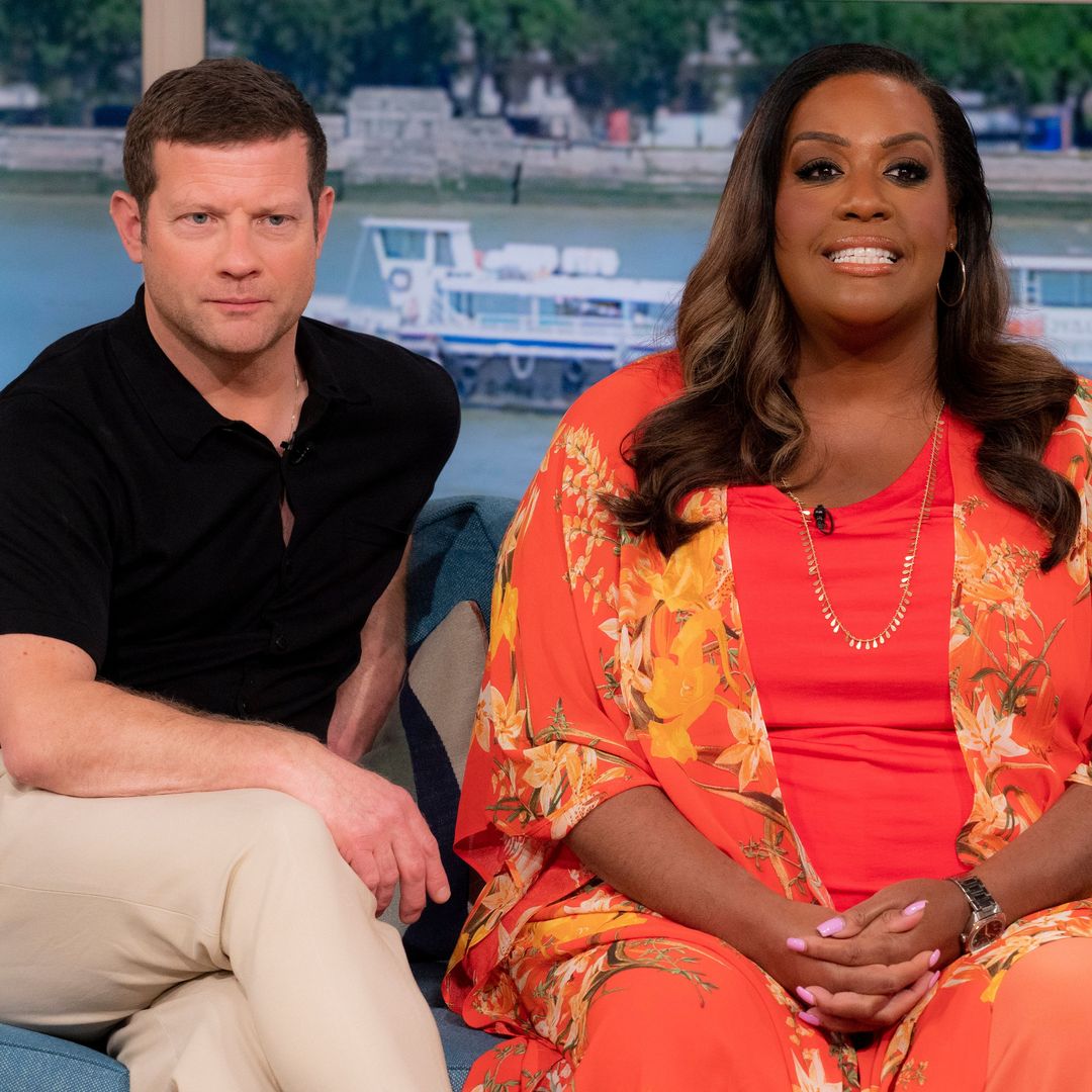 Alison Hammond warns Dermot O'Leary to 'be careful' as she reveals painful injury on-air