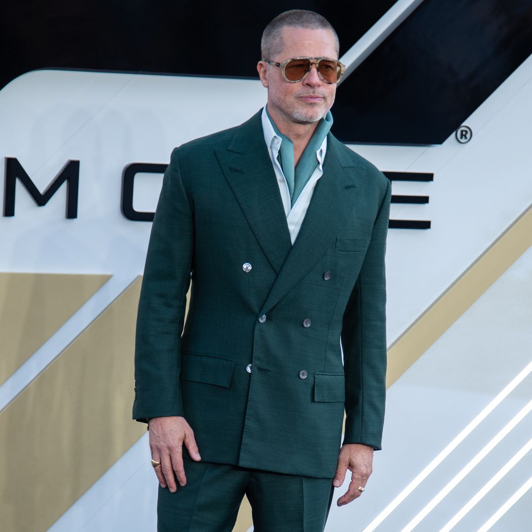 Brad Pitt's checkerboard trousers were not what we expected to see this summer