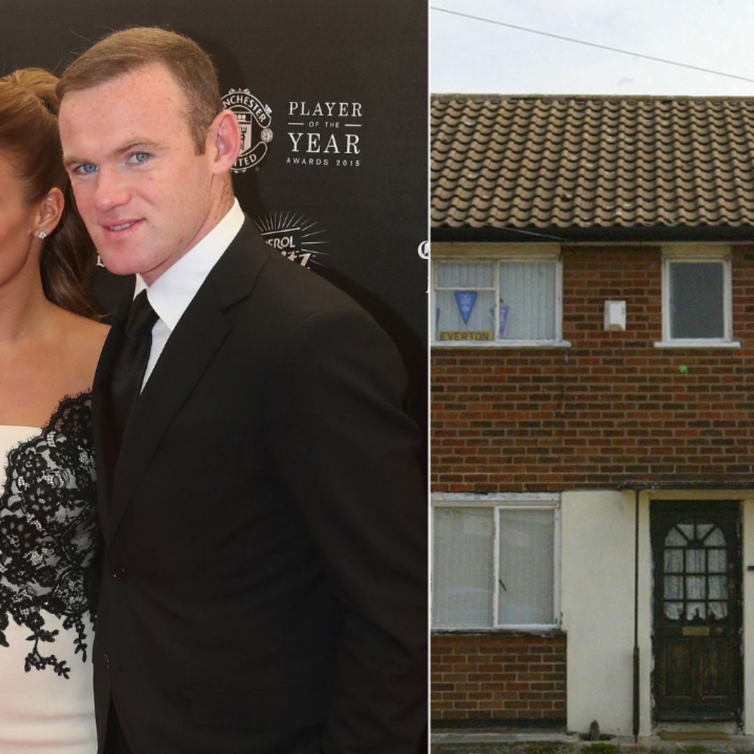 Wayne and Coleen Rooney's childhood homes are worlds away from their family mansion