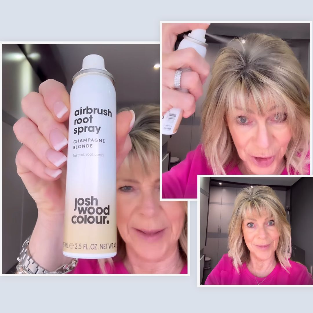 Ruth Langsford's 'genius' root cover spray is the answer to all my problems