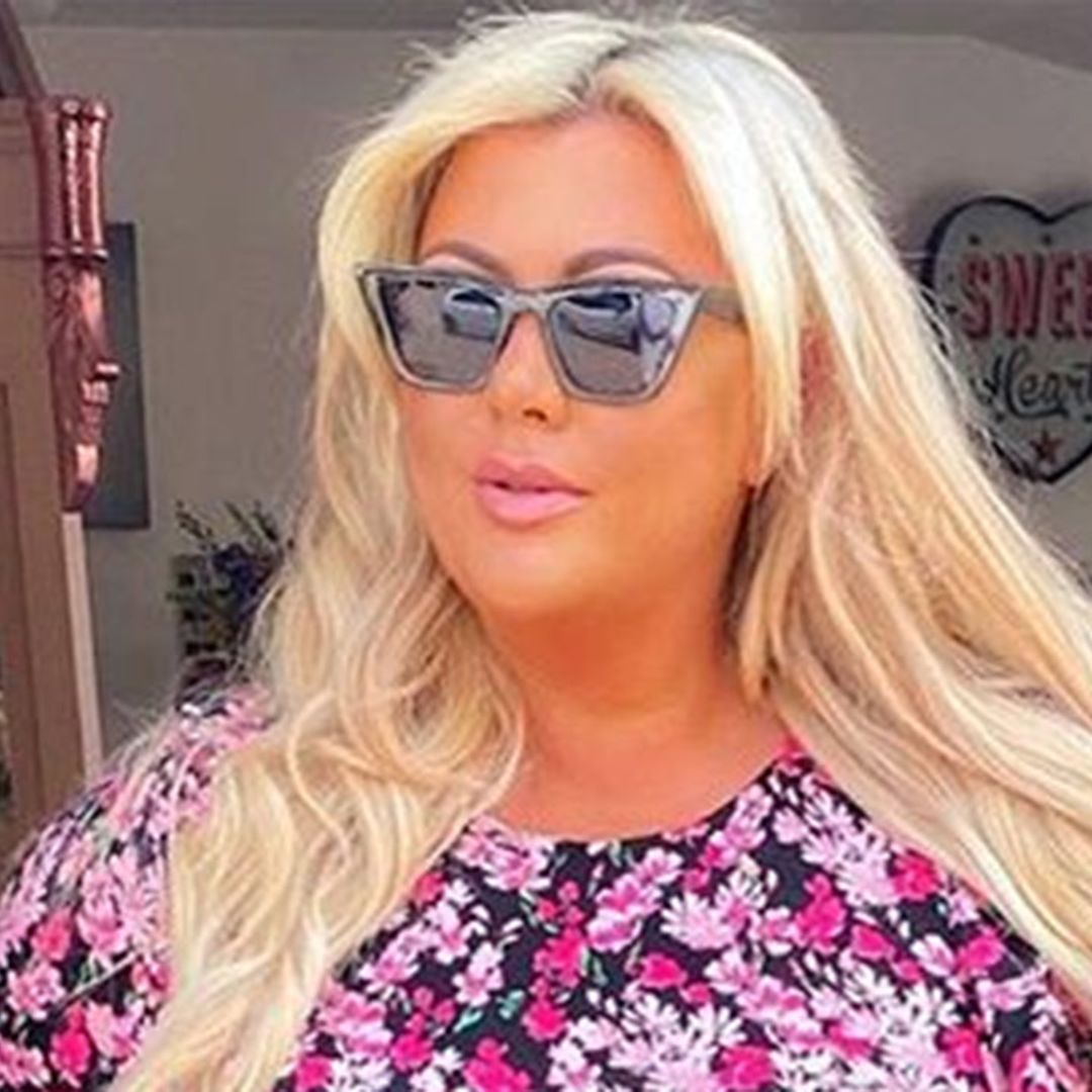 Gemma Collins poses in her most extravagant outfit ever