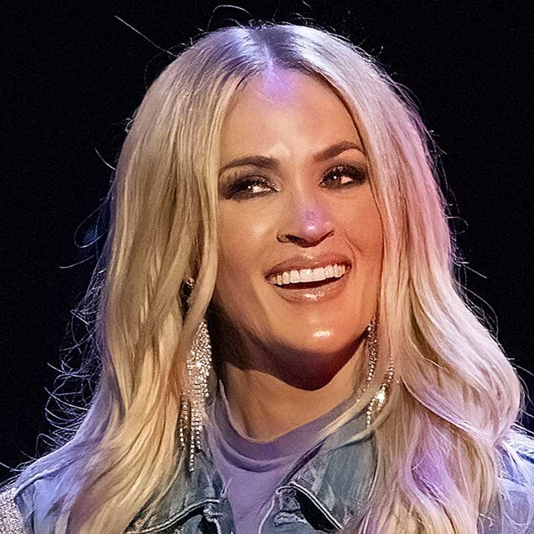 Carrie Underwood debuts glittering new beauty look – and just wow