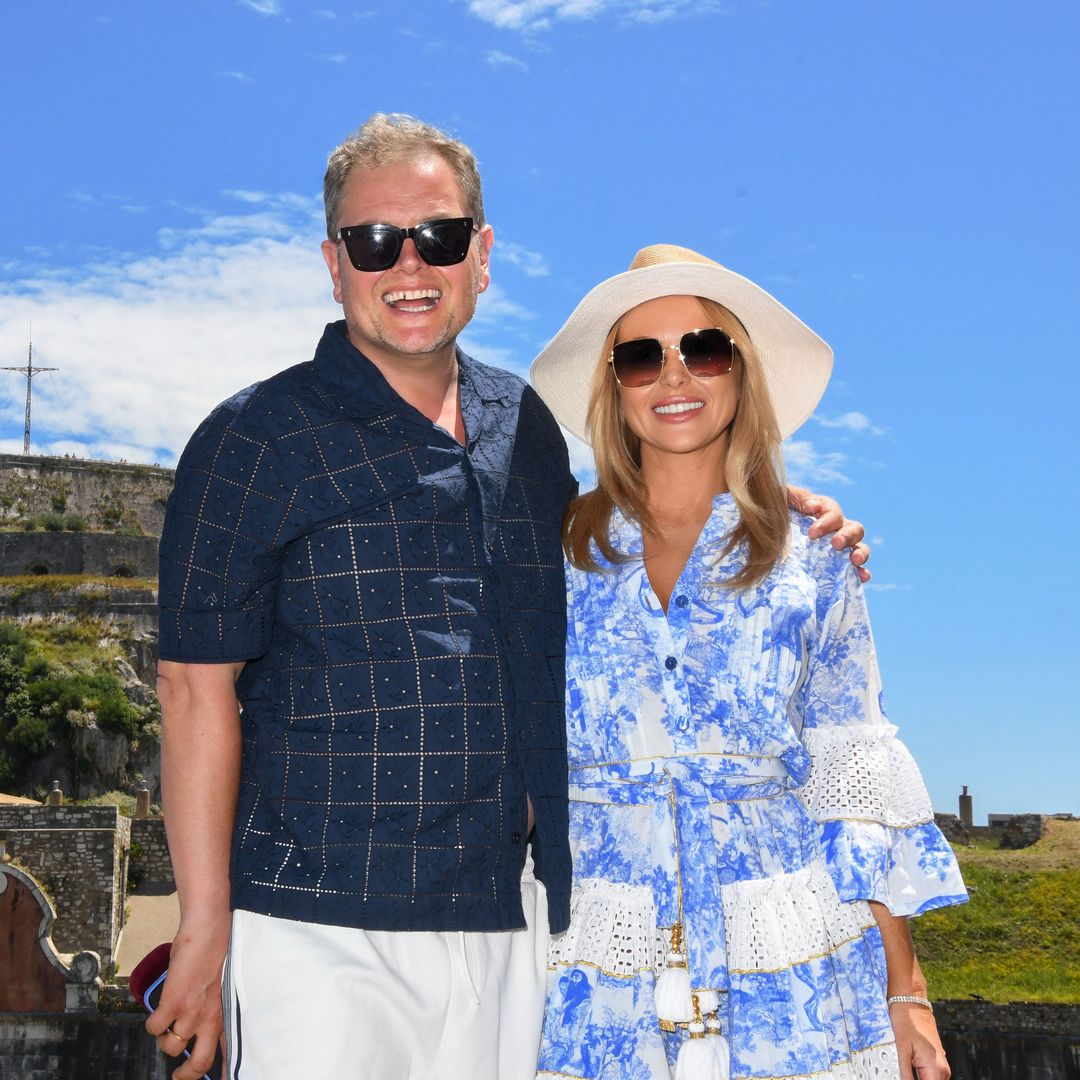 Amanda Holden's outfits she wears in BBC's hit show Amanda & Alan's Greek Job