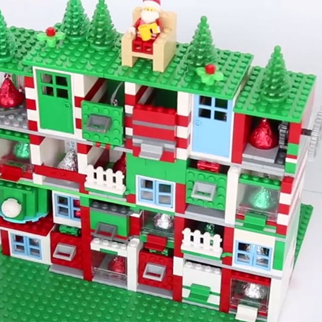 How to build a LEGO advent calendar with your kids!