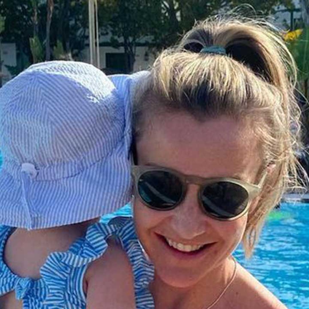 Strictly's Helen Skelton shows off her sun-kissed glow in strappy bikini - and she's twinning with baby Elsie